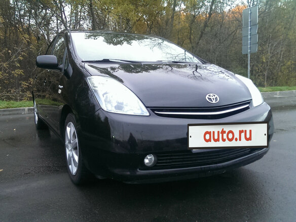 2009 Toyota Prius II (XW20), чёрный