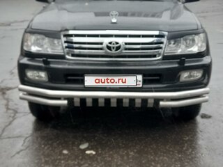 2003 Toyota Land Cruiser 100 Series Рестайлинг 1, чёрный, 1690000 рублей, вид 1