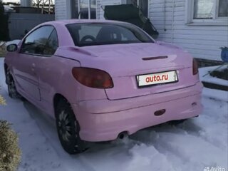 2004 Peugeot 206, розовый, 870000 рублей, вид 3