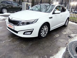 2015 Kia Optima III Рестайлинг, белый, 1200000 рублей, вид 2