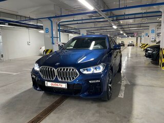 2021 BMW X6 30d III (G06), синий, 9999999 рублей, вид 1