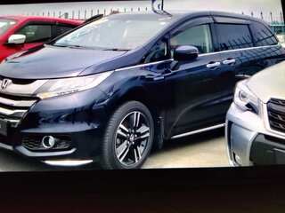 2017 Honda Odyssey V Рестайлинг, синий, 2750000 рублей, вид 1