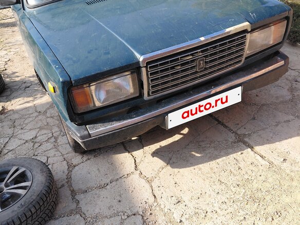 2004 Lada (ВАЗ) 2107, синий, 55000 рублей