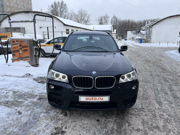 2012 BMW X3 20d xDrive II (F25), синий, 2750000 рублей - вид 13