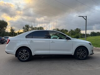 2019 Skoda Rapid I Рестайлинг, белый, 1430000 рублей, вид 3
