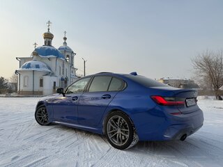 2019 BMW 3 серии 320d VII (G2x), синий, 4500000 рублей, вид 5