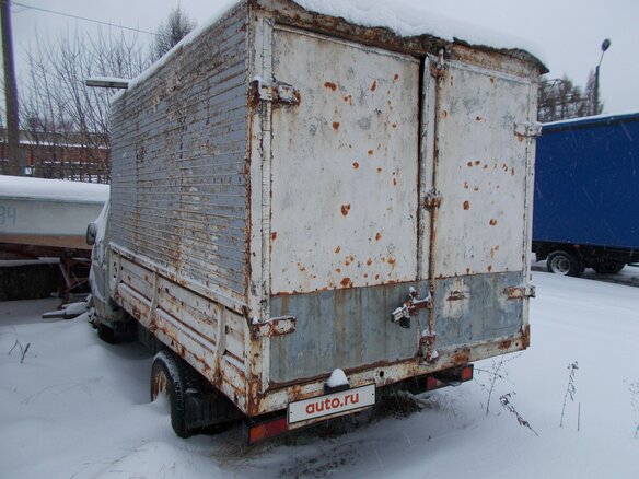 1995 ГАЗ ГАЗель (3302), серебристый, 99999 рублей - вид 1