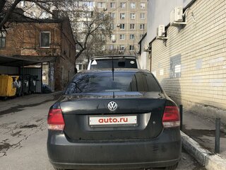 2013 Volkswagen Polo V, чёрный, 810000 рублей, вид 3
