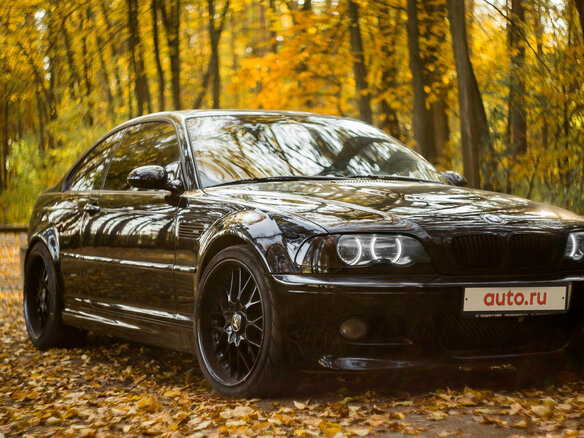2003 BMW M3 III (E46), чёрный - вид 3