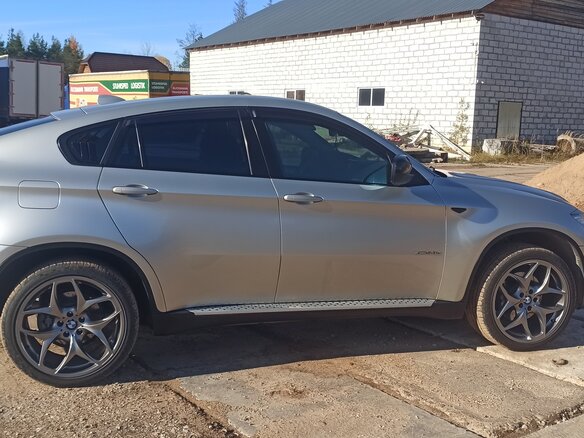 2008 BMW X6 30d I (E71), серебристый, 2080000 рублей - вид 6