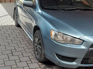 2007 Mitsubishi Lancer X, зелёный, 590000 рублей, вид 1