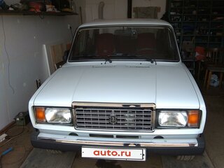2010 Lada (ВАЗ) 2107, белый, 600000 рублей, вид 2