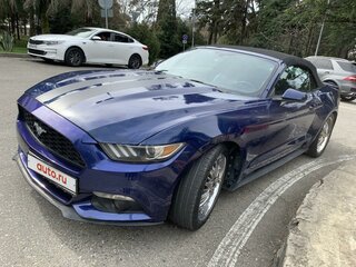 2016 Ford Mustang VI, синий, 1380000 рублей, вид 1