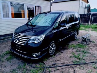 2015 Nissan Serena IV (C26), чёрный, 1765000 рублей, вид 3