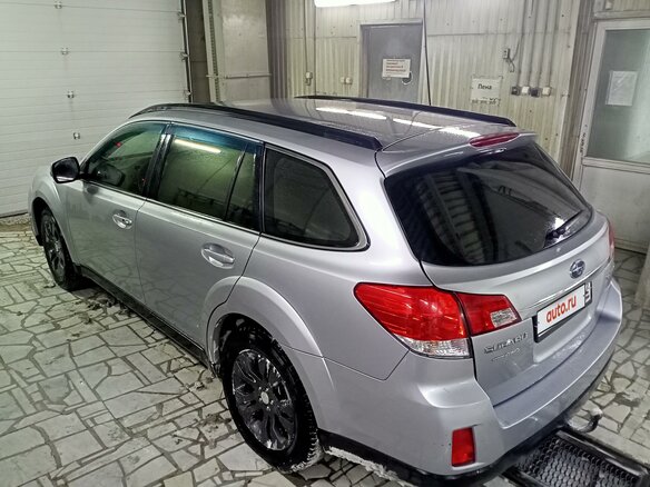 2012 Subaru Outback IV Рестайлинг, серебристый, 1500000 рублей - вид 5