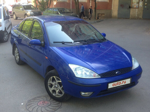 2002 Ford Focus I Рестайлинг, синий, 155000 рублей - вид 4