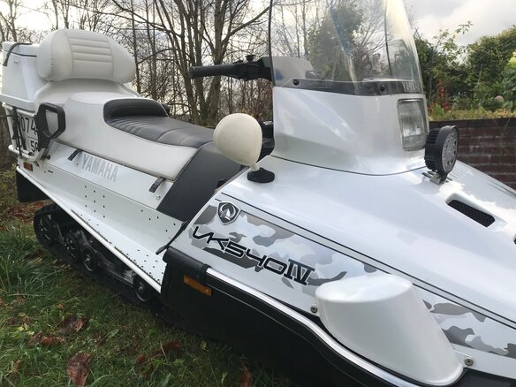 2012 Yamaha VK540, белый - вид 1