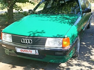 1990 Audi 100 III (C3) Рестайлинг, зелёный, 220000 рублей, вид 1