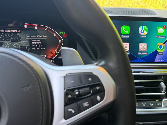 2019 BMW X5 M50d IV (G05/G18), белый, 6990000 рублей - вид 21