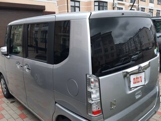 2016 Honda N-BOX+ I Рестайлинг, серебристый, 950000 рублей, вид 4
