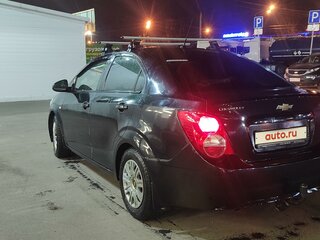 2012 Chevrolet Aveo II, чёрный, 590000 рублей, вид 4