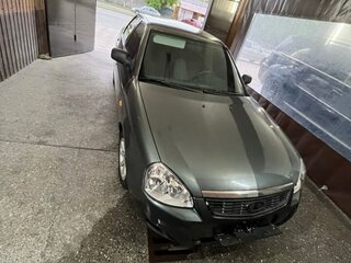 2008 Lada (ВАЗ) Priora I, зелёный, 350000 рублей, вид 3