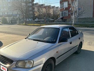 2006 Hyundai Accent ТагАЗ II, серебристый, 620000 рублей, вид 2