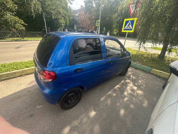 2011 Daewoo Matiz I Рестайлинг, синий - вид 2
