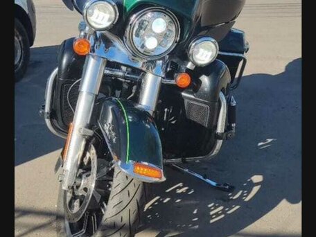 2015 Harley-Davidson Electra Glide, зелёный, 1150000 рублей, вид 5