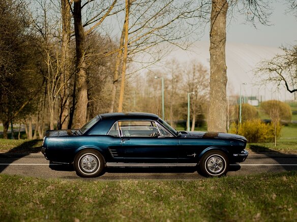 1966 Ford Mustang I, синий, 5300000 рублей - вид 10