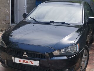 2007 Mitsubishi Lancer X, чёрный, 820000 рублей, вид 2