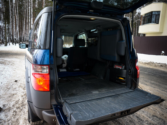 2003 Honda Element I, голубой - вид 1