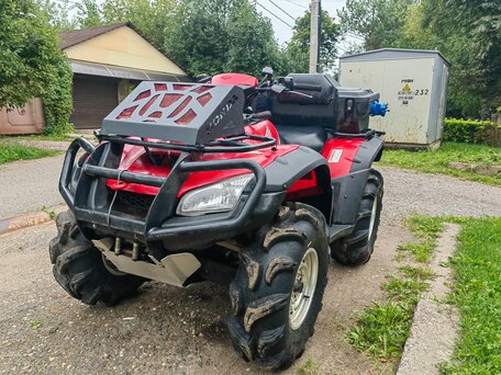 2008 Honda TRX 680 (Rincon), красный, 900000 рублей, вид 1