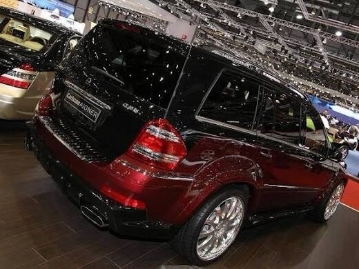 2008 Mercedes-Benz GL-Класс 550 I (X164), чёрный - вид 1