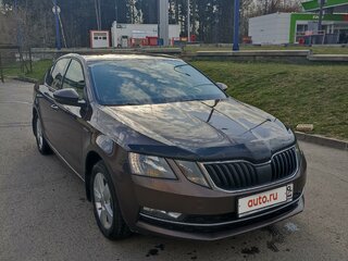 2018 Skoda Octavia III (A7) Рестайлинг, коричневый, 1650000 рублей, вид 3
