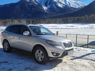 2010 Hyundai Santa Fe II Рестайлинг, серебристый, 1350000 рублей, вид 3