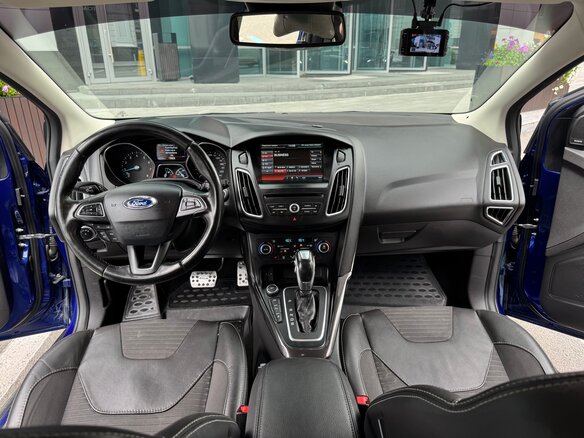 2015 Ford Focus III Рестайлинг, синий, 1520000 рублей - вид 23