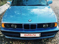 1988 BMW 5 серии 525i III (E34), голубой - вид 1