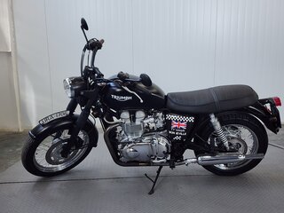 2004 Triumph Bonneville T100, чёрный, 559000 рублей, вид 5