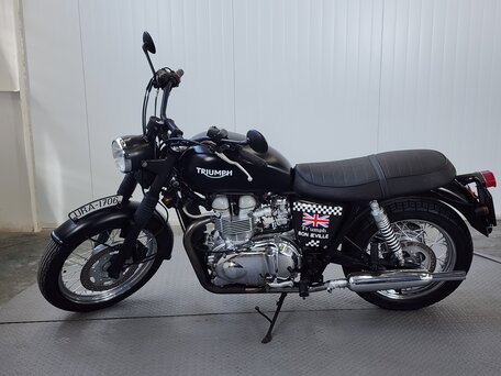 2004 Triumph Bonneville T100, чёрный, 559000 рублей, вид 5