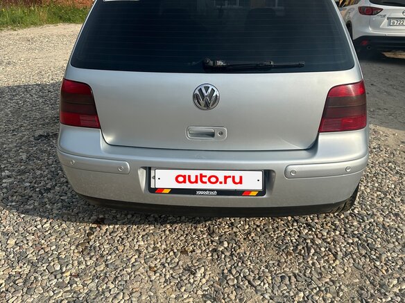 2001 Volkswagen Golf IV, серебристый - вид 5