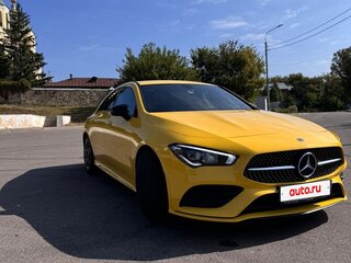 2021 Mercedes-Benz CLA 200 II (C118, X118), жёлтый, 3750000 рублей, вид 4