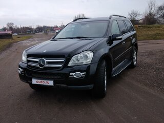 2007 Mercedes-Benz GL-Класс 420 I (X164), чёрный, 1300000 рублей, вид 1