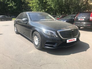2014 Mercedes-Benz S-Класс 500 VI (W222, C217), синий, 2500000 рублей, вид 1
