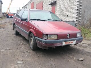 1992 Volkswagen Passat B3, пурпурный, 135000 рублей, вид 3