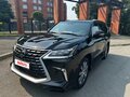 2016 Lexus LX 570 III Рестайлинг 2, чёрный, 7250000 рублей - вид 3