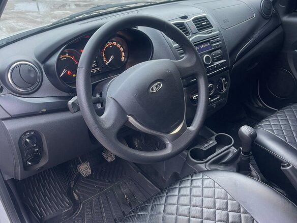 2024 Lada (ВАЗ) Granta I Рестайлинг, белый, 980000 рублей - вид 9