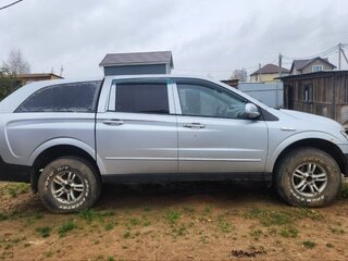 2008 SsangYong Actyon Sports I, серебристый, 350000 рублей, вид 4