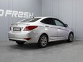 2016 Hyundai Solaris I Рестайлинг, серебристый - вид 1