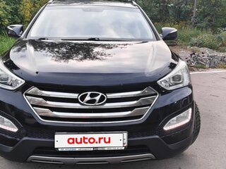 2012 Hyundai Santa Fe III, чёрный, 1850000 рублей, вид 2